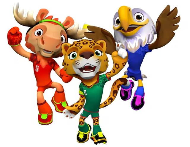 Mascotes Copa 2026